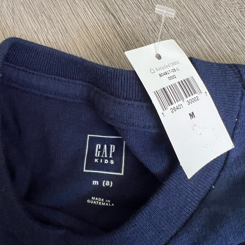 Gap Kids Boys Shirt - Bicycle/Bike - Blue - size Medium - NEW! - Picture 2 of 3